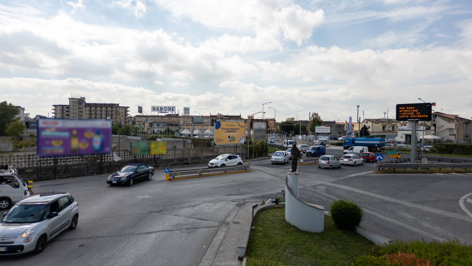 Impianto pubblicitario 6x3 a Caserta