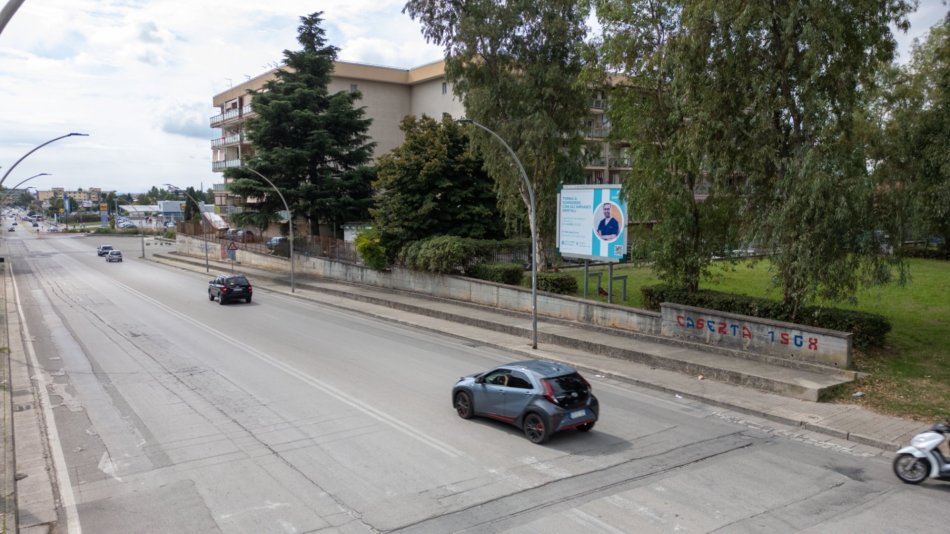 Impianto pubblicitario 4x3 a Caserta